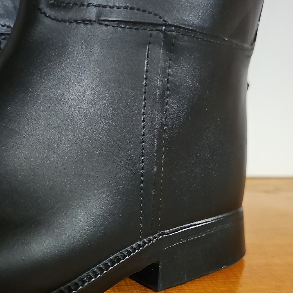 Black DAV Riding Boots - Picture 4 of 12